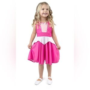 Little Adventures Aurora/Sleeping Beauty Twirl Dress-LIKE NEW